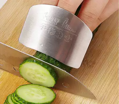 Finger guard stainless steel finger guard Anti-cutting hand guard protective cover creative kitchen gadget anti-cutting hand