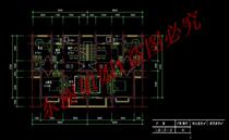 A residential building apartment type cad drawing building dwg drawing