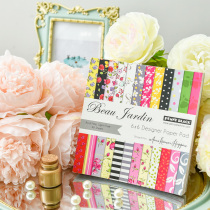 Judy Artisanal 6 Inch Small Clear New Hands Tent Background Material Paper JUNKJOURNAL Material 230G 48 Page