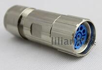 Servo motor plug Cable head Metal plug Schneider servo power connector VW3M8215