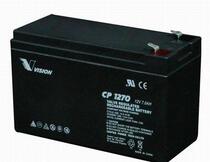 VISION battery CP1270 Sanrui 12V7Ah fire communication UPS power supply battery
