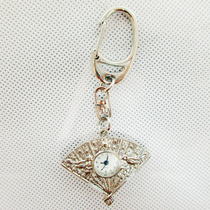 Keychain hanging clock ornaments ladies bag key pendant creative cute gift gift exquisite workmanship