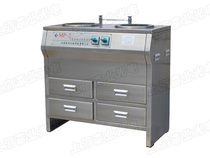 MP-2 type double disc three-speed gold phase sample grinding and throwing machine double disc cabinet type three-speed grinding and polishing machine waterproof motor