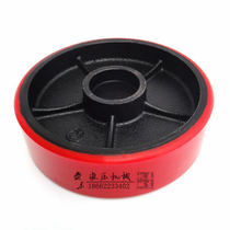 Forklift wheel accessories Hydraulic car Nylon wheel Polyurethane PU wheel Stacker wheel Manual carrier wheel