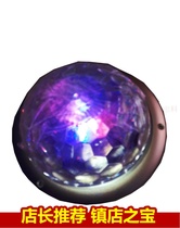 Factory direct colorful mushroom ball light LED turning ball light 9v12v rotation light film and television cabinet with light source sound light