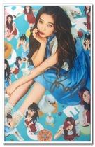 RED VELVET Park Soo-young Joy Mini 4 series ROOKIE publicity autograph autograph photo A section