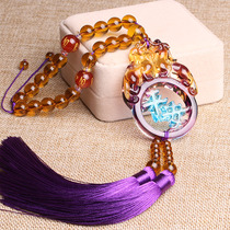 Car pendant Crystal high-end car accessories interior decoration high-end accessories rearview mirror pendant
