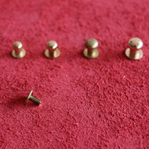 Pure Copper Monk Head Nail Pacifier Nail Handmade Diy Leather Five Gold Accessories