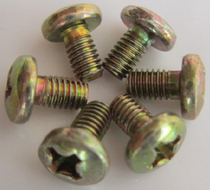 M4 * 8-90 pan head machine screw GB818-new standard color zinc round machine screw cross groove pan head Ross