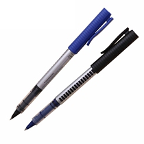 Huibajia 2493 gel pen 0 5mm signature pen straight liquid water pen super smooth black blue 10