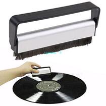 Vinyl Record Brush Antistatic Carbon Fiber Dust Cleaner Turn