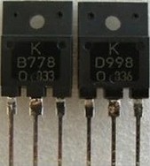 B778 D998 Imported disassembled power amplifier matching tube pair 2 yuan quality assurance measured and shipped