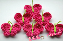 (Finished product) Lovely hook knitted small butterfly (not only sold) limited to 2 shots per person