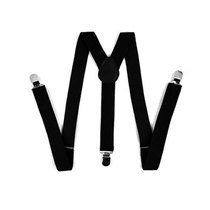 Childrens strap clip male trousers big boy strap baby strap pants clip black suspender belt kid