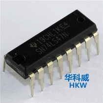 New original fit SN74LS47N DIP16 package display drive compatible with HD74LS47P
