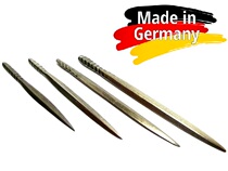 Germany S U (BS-Awls) Handmade leather awl (for drilling)Sharp rhombic cone Olive cone