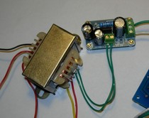 Biliary electronic tube front stage transformer rectification filtering power supply 12AX7 12AX7 12AU7 6N3 6N3