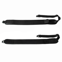 Cowhide shoulder strap Professional equipment gentleman outdoor sports strap with QD strap ring shoulder strap