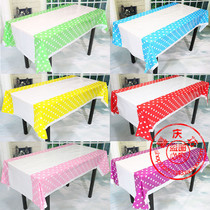 High-end birthday party tablecloth wedding banquet table party tablecloth square tablecloth