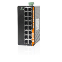 Industrial-grade switch 16-port Ethernet switch rail switch non-network management 100-megabit switch