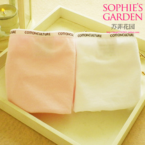 Cotton culture Womens underwear 100% pure cotton low waist sexy fine with pure color breathable triangle All cotton girls Big code 0063