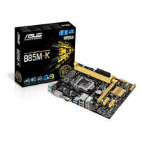 The new Asus ASUS B85M-K V F D computer motherboard desktop 1150 needles support i3i5i7
