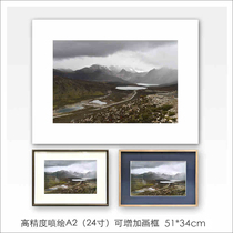 (TOCKUS) art micro-spray film exhibition spray painting propaganda poster high-precision photo frame photo frame