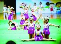 customized toddler gymnastics performance uniform children's basic gymnastics competition new product cheerleading performance elementary school student aerobics