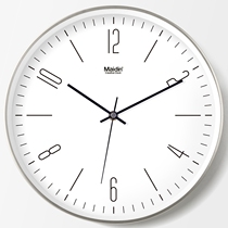 Medin living room bedroom European wall clock European silent clock simple creative round clock quartz clock J044