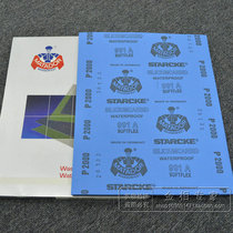 German warrior metallographic silicon carbide water sandpaper P2000 mesh round adhesive 8 inch 9 inch wear-resistant grinding and polishing