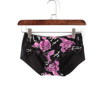 Second kill song brand new counter lady black printing comfortable waist antibacterial briefs 60383