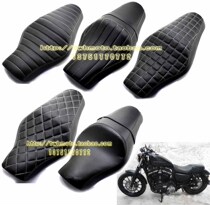 Applicable Harley XL883N X48 cushion XL1200 one-piece cushion bag Moto fitting double cushion retrofit