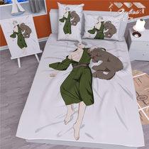 Yuri Victor anime perimeter DIY custom sheets quilt cover four-piece blanket quilt cover pillowcase on ice