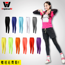 Thin womens sports leggings Compression quick-drying fitness PRO basketball football running training stretch pants