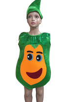 Papaya Early Childhood Education Park Childrens Role Playing Vegetables and Fruits Dance Clothes Stage Performance Costume