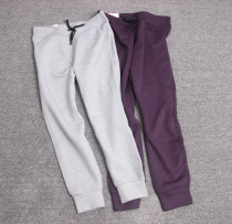 American mens and womens space cotton breathable slim toe sports trousers couple elastic closure casual trousers HG04