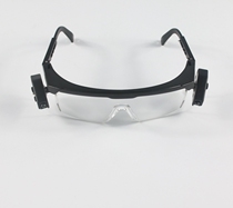 Lele brand LED with light glasses at night work underground lighting anti-impact goggles to illuminate light with light mirror