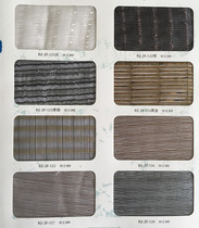 Clad glass wire clip material Juansilk clip wire slip door metal wire wrinkle cloth clip wire glass partition porch