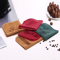 Trezi tea towel gold thick tea towel quality fiber tea ceremony absorbent tea cloth accessories