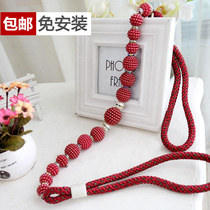 Creative cute curtain buckle strap tie tie tie tie a pair of accessories modern simple tie rope Nordic style