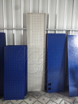  Xinqi tool hanging board hardware hook hanging board square hole hanging board hole hole board louver hanging board factory direct sales