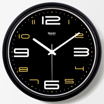 Medin fashion Creative mute wall clock modern simple clock digital clock art living room quartz clock F572