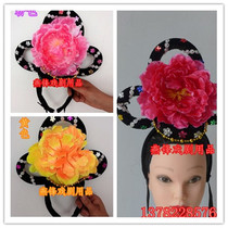 Theatre headdress wig drama blossom hair set ancient Miss hair decoration film and film building antique fairy performance