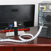 Computer line storage bundle Winding pipe Network cable sheath Finishing wire Anti-bite line tube Anti-cat bite line hidden artifact