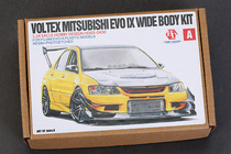 HobbyDesign 1 24 Voltex Mitsubishi EVO IX wide body modified set HD03-0430