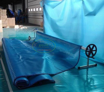 Pool Equipment Pool Cover Membrane Cover Membrane Collector Car Pool Film Scroll Cart Aluminum Alloy Film Cart