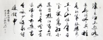 C14670 Opening Words in Welfare Grass Calligraphy Three Kingdoms Linjiang Immortal Xiao Six Chi