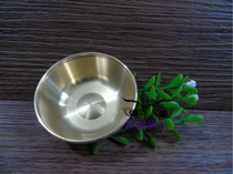 Seven brass thickened water purification bowls seven for cups water supply diameter 6cm (a set of 7)