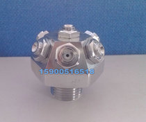 XWT impact fire fighting medium and high pressure fine water mist nozzle 4 points atomization centrifugal umbrella spray head manufacturer