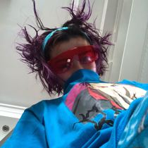 Ho Ho I feel like Im going to transform-million years wild agent multi-color camera glasses